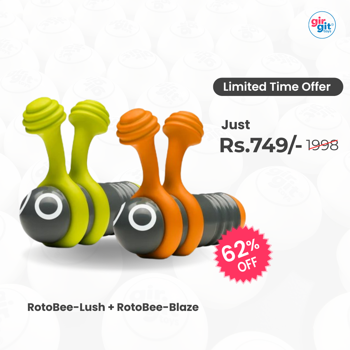 RotoBee Lush & Rotobee Blaze